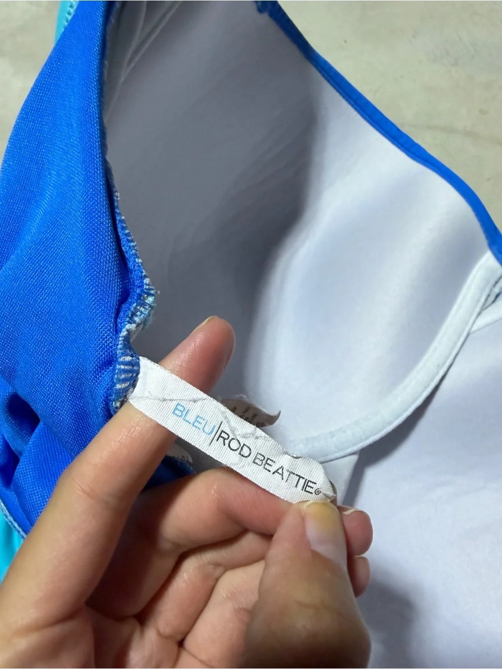 Bleu rod beattie Blue Ombre Ruched One-Piece Swimsuit 18W